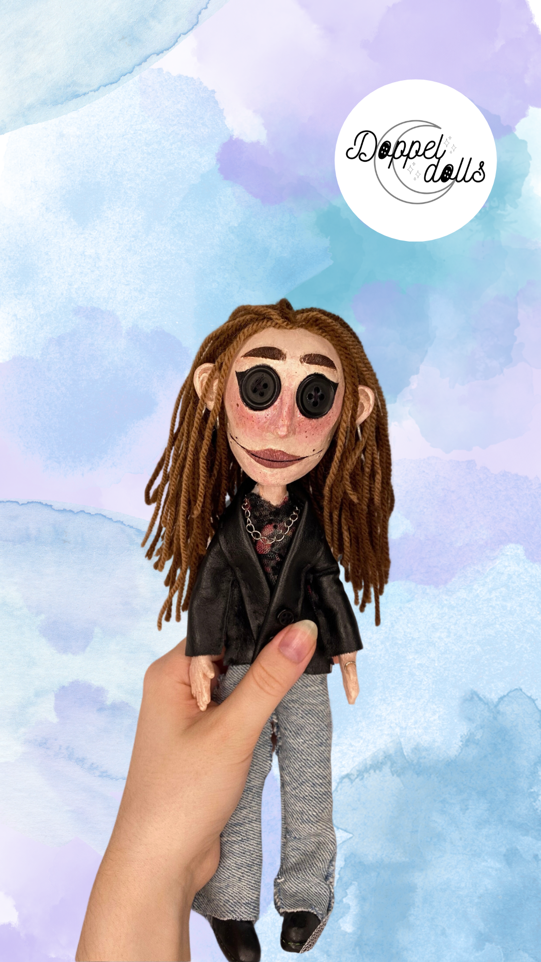 Personalized top coraline doll