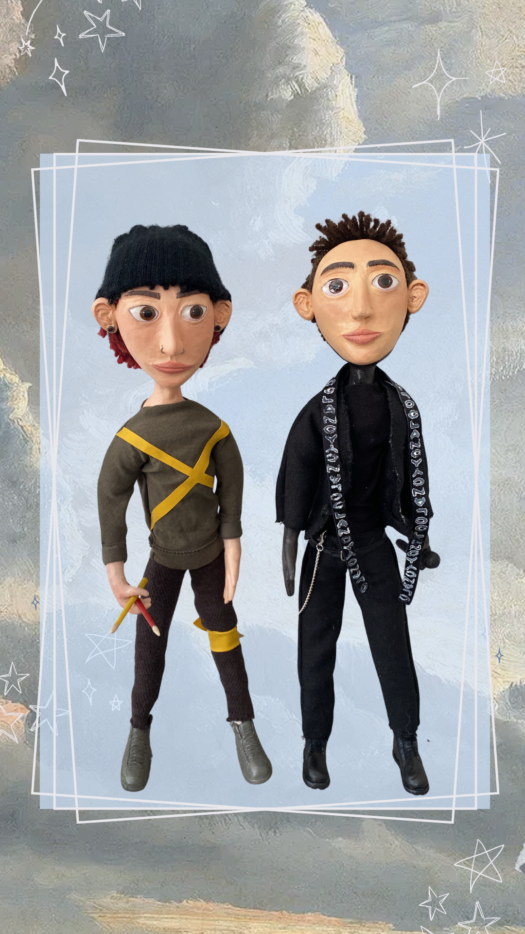Custom Couple dolls