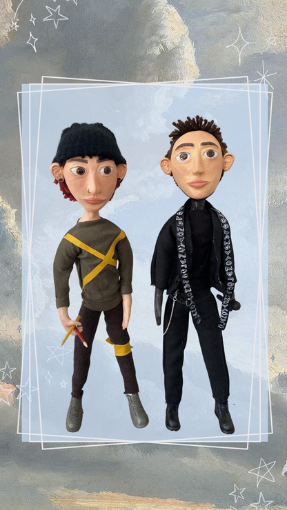 Custom Couple dolls