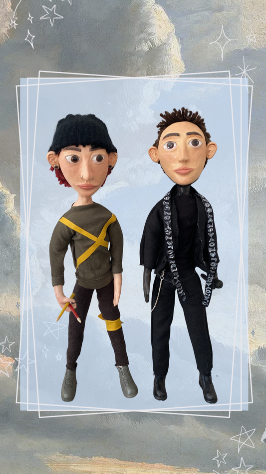 Custom Couple dolls
