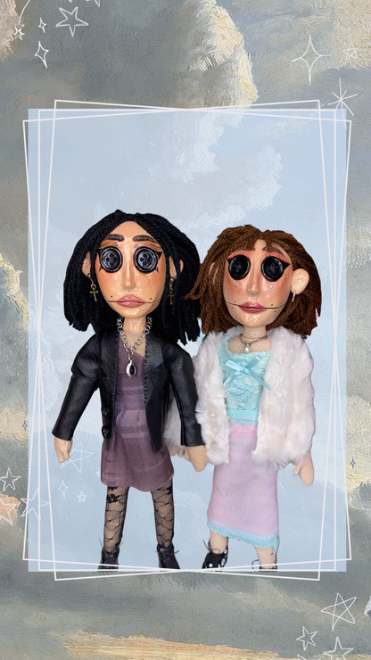 Custom Couple dolls